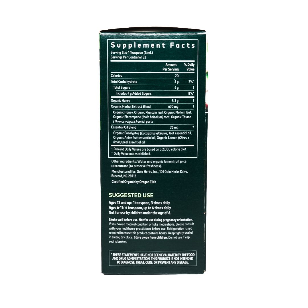 Gaia Herbs Bronchial Wellness Syrup