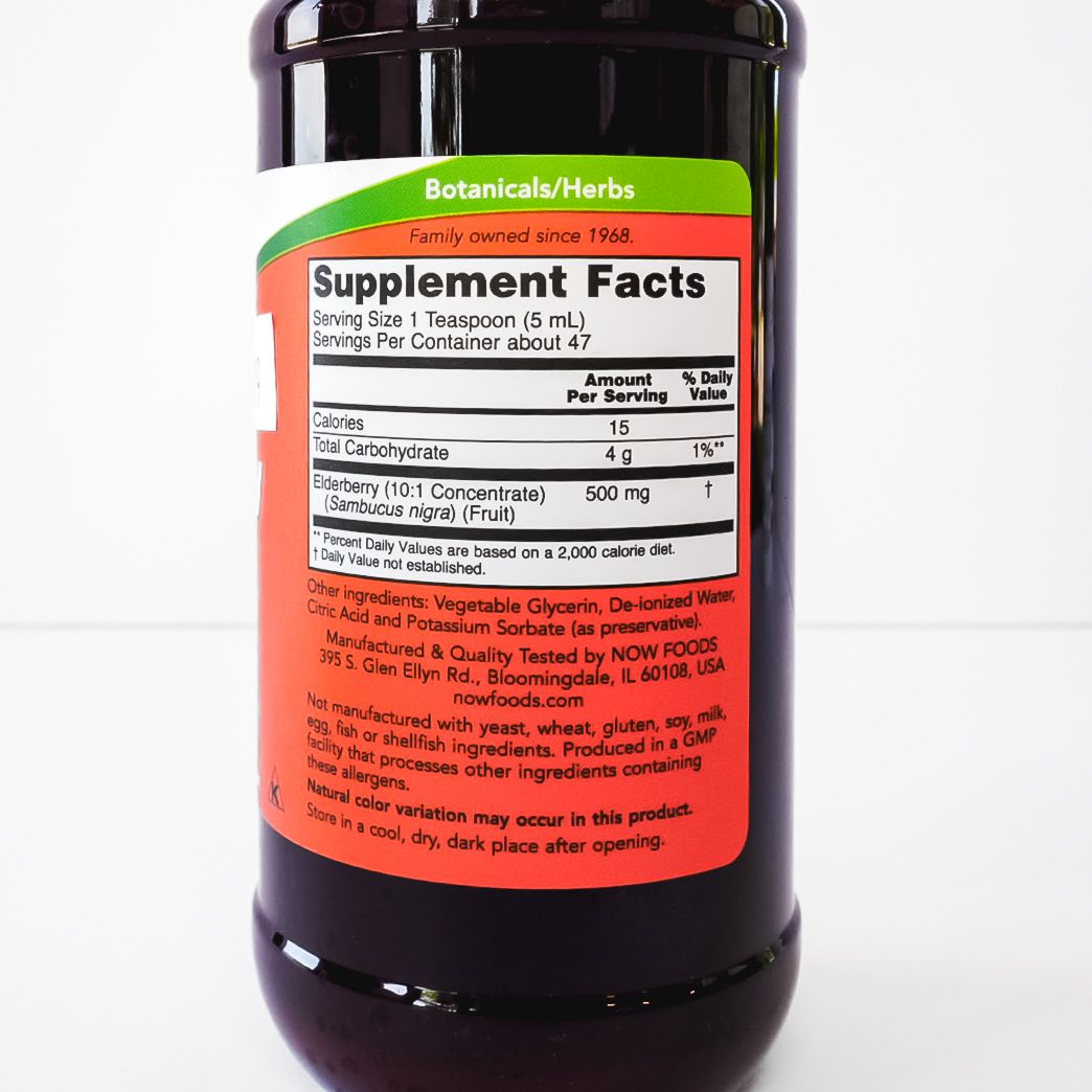 Now Foods Elderberry Liquid