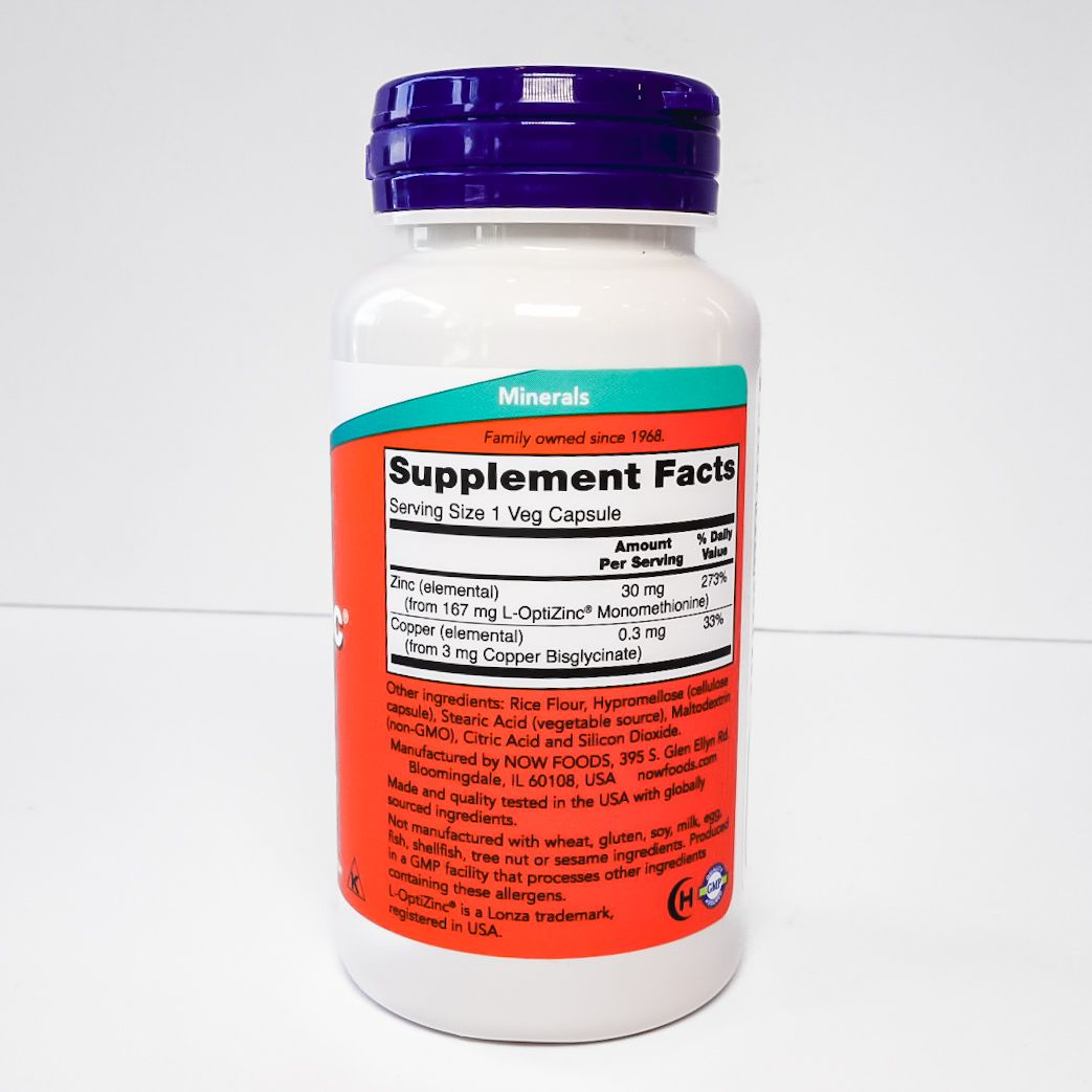 Now Foods L-OptiZinc