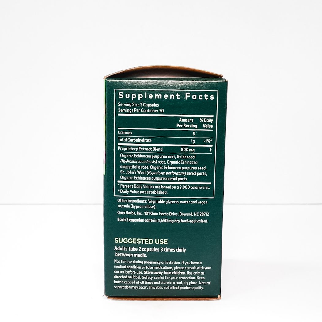 Gaia Herbs Echinacea Goldenseal