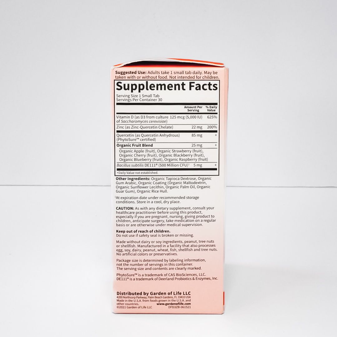 Vitamin D3 5,000 1U & Zinc