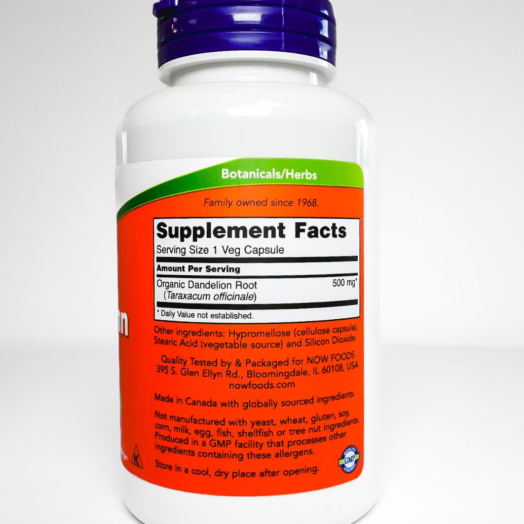Now Foods Dandelion Root Capsules