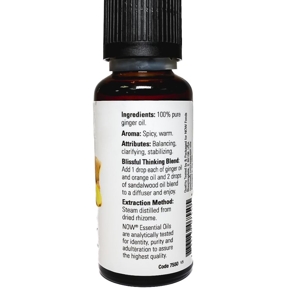 Now Foods Ginger Essential Oil
