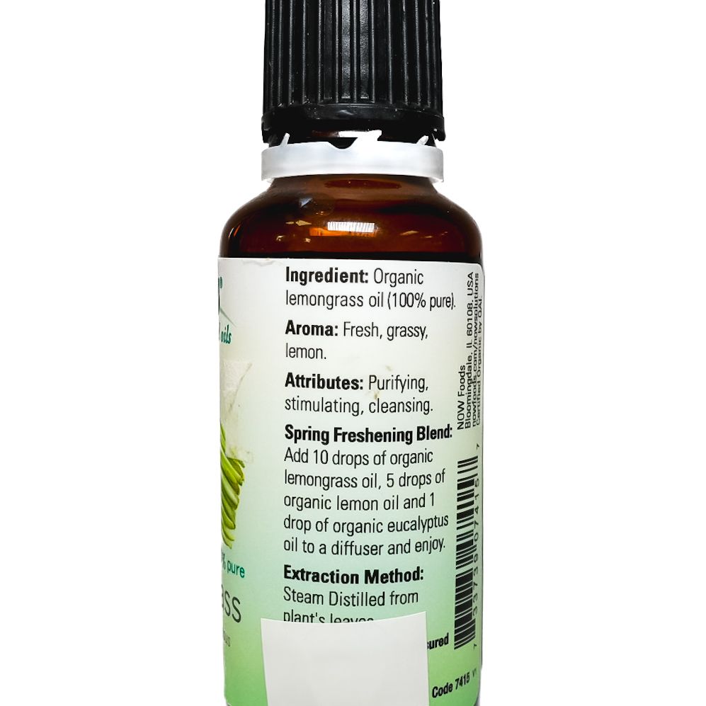 Now Foods Lemongrass Essential Oil