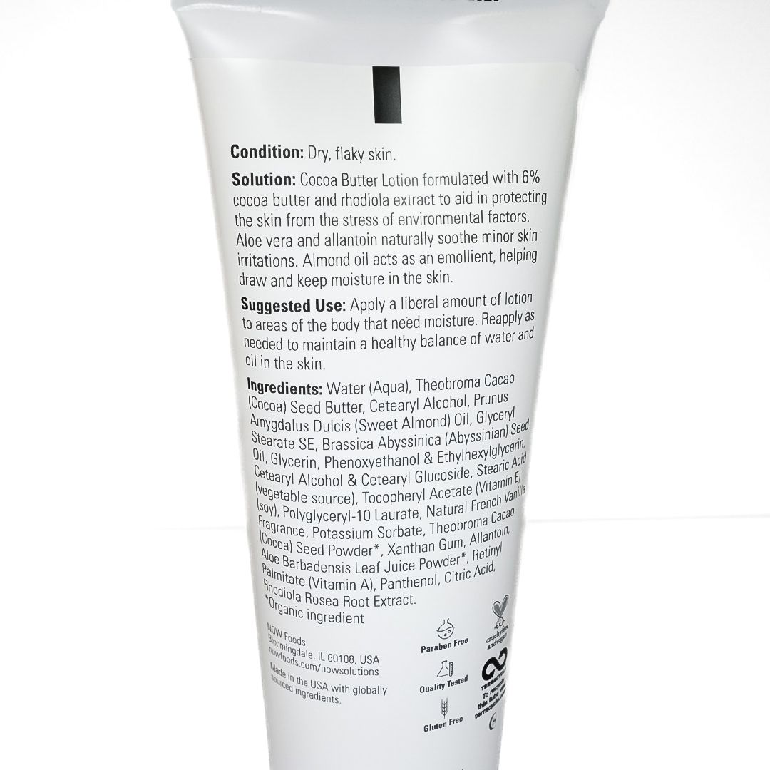 Now Foods Cocoa Butter Lotion