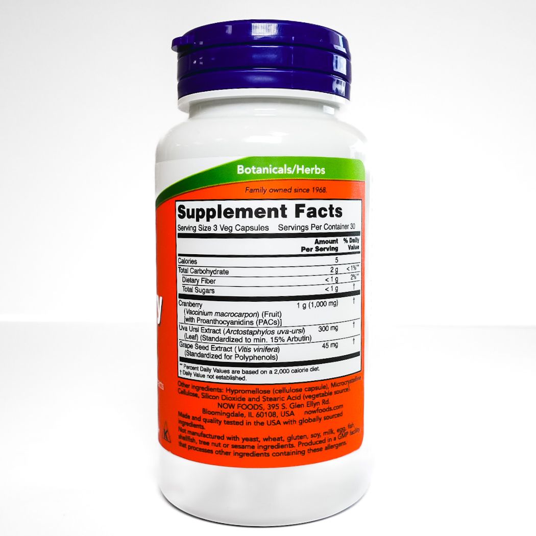 Now Foods Cranberry with PACS Capsules