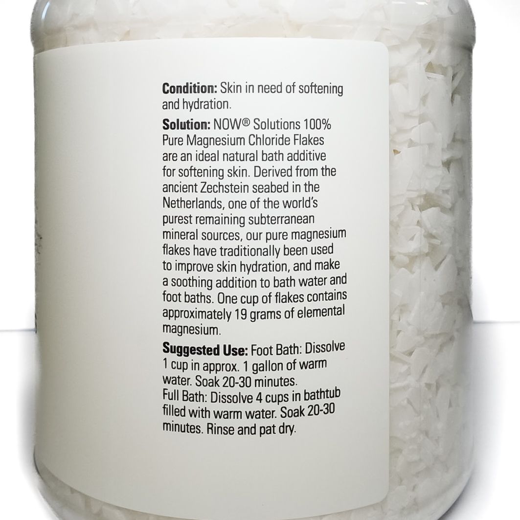 Now Foods Magnesium Flakes