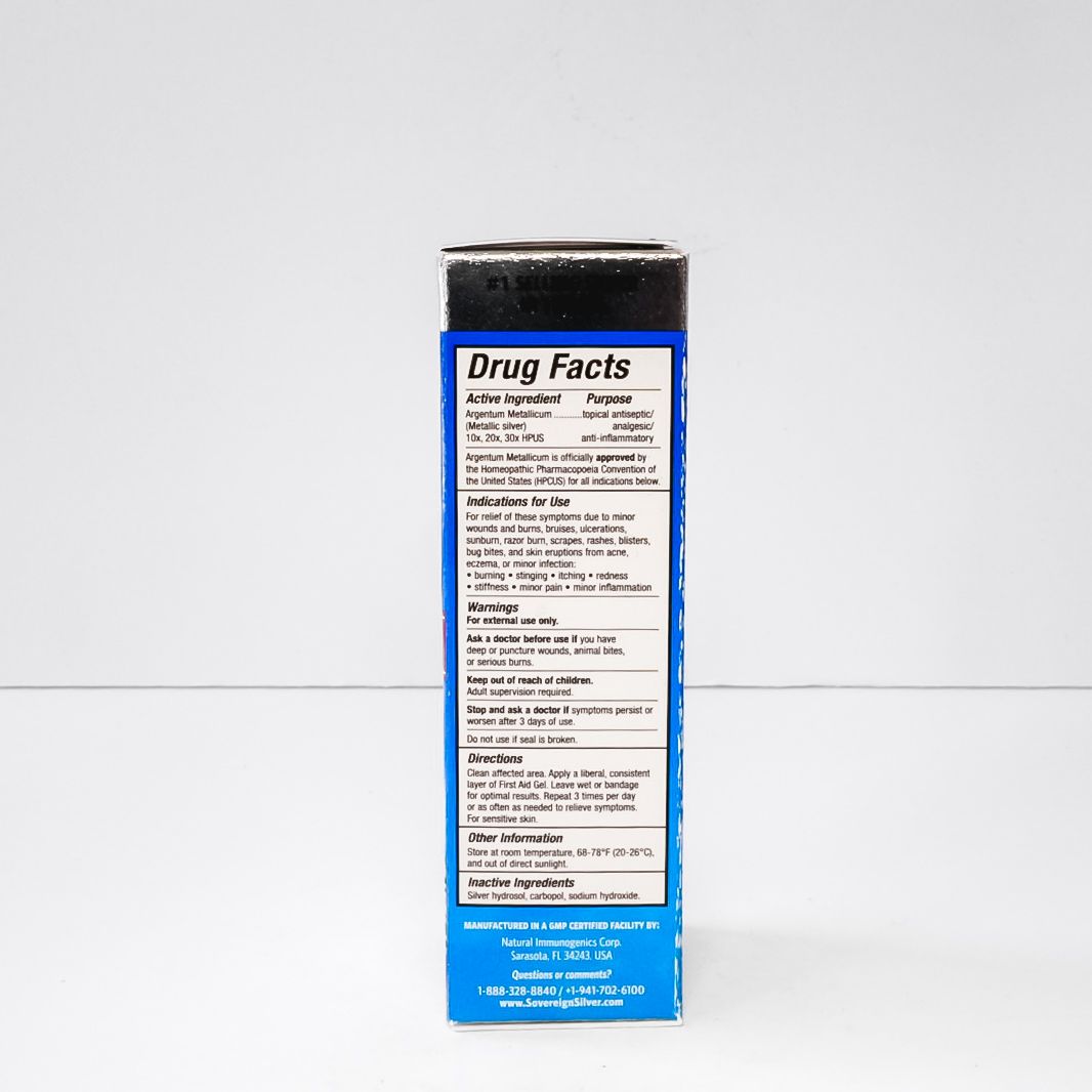 Soverein Silver First Aid Gel