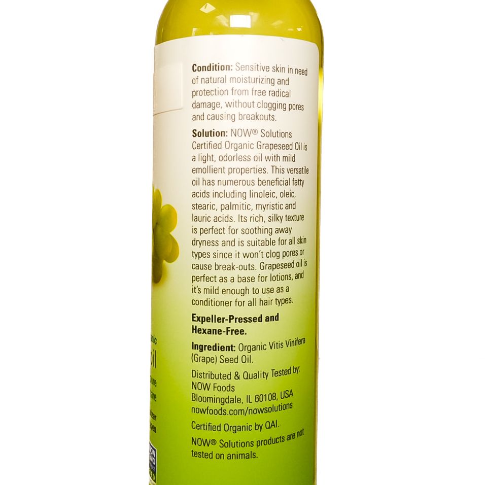Now Foods Grapeseed Oil