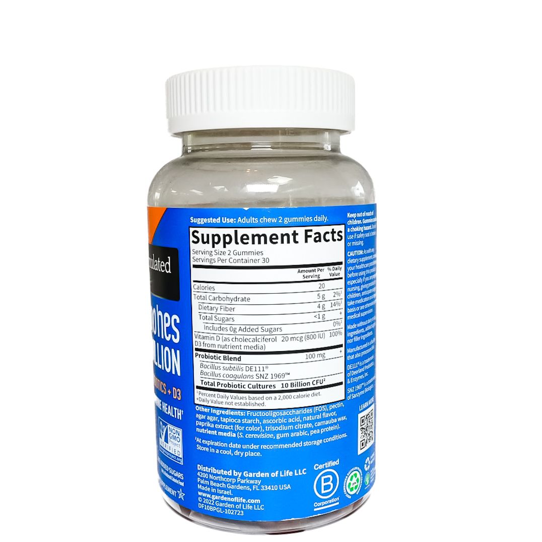 Probiotics 10 Billion Pre + D3