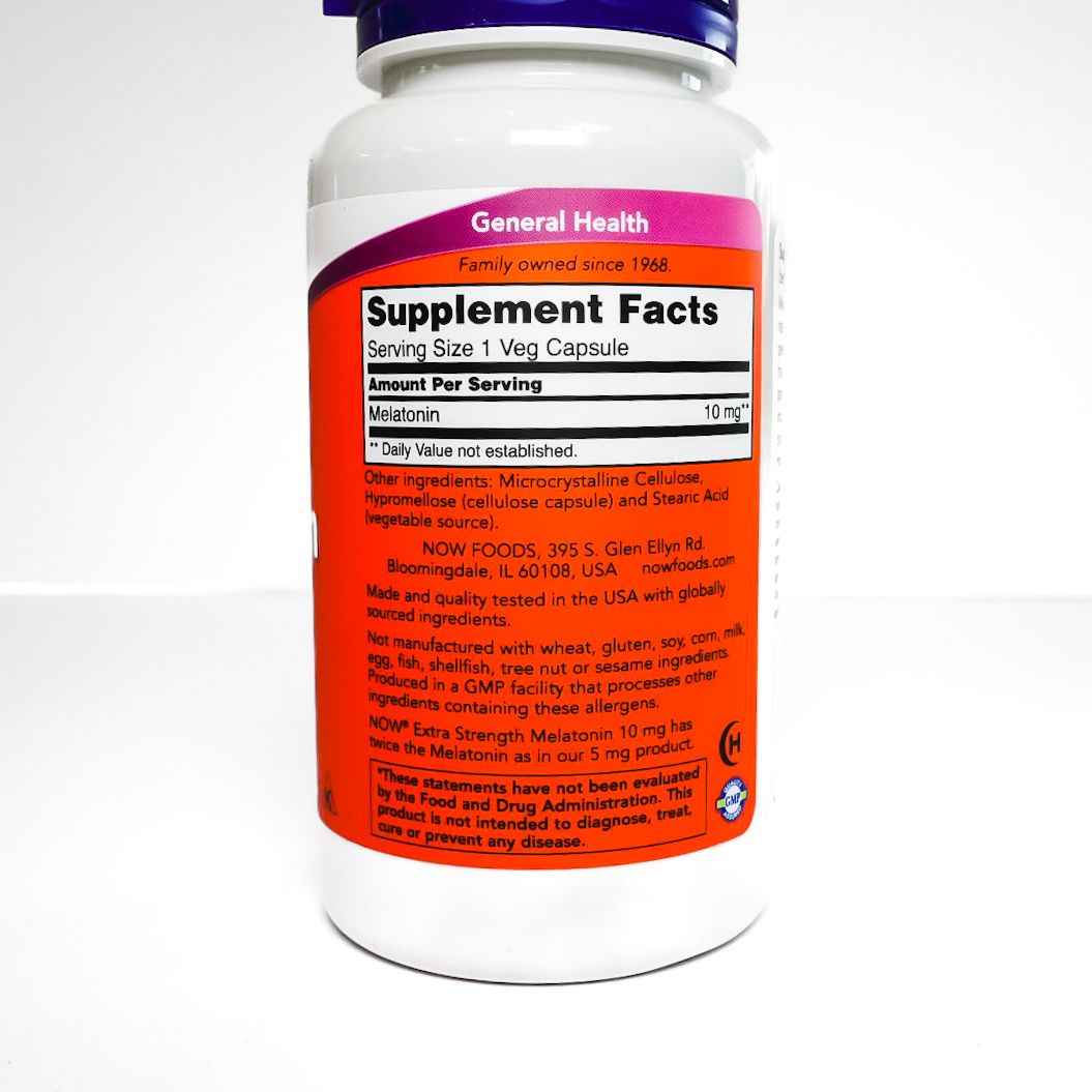 Now Foods Extra Strength Melatonin