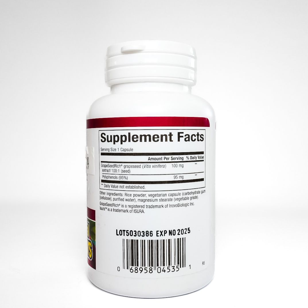 Natural Factors Grape Seed Extract