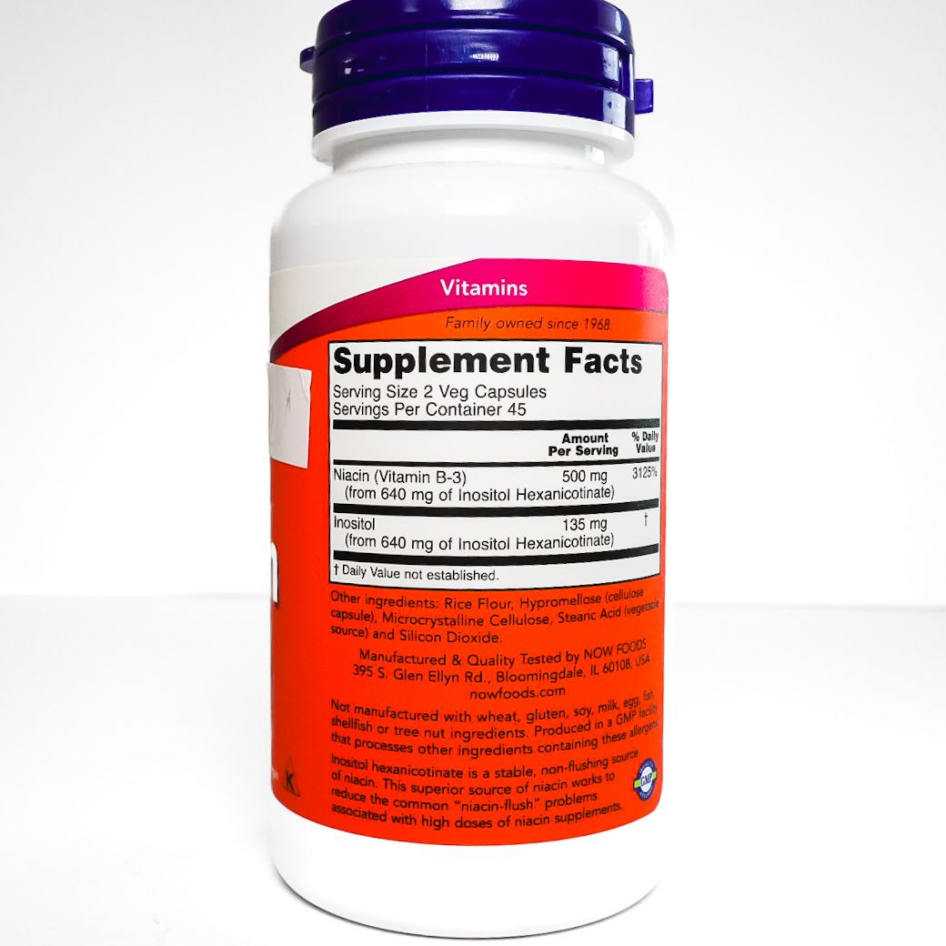 Now Foods Flush-Free Niacin