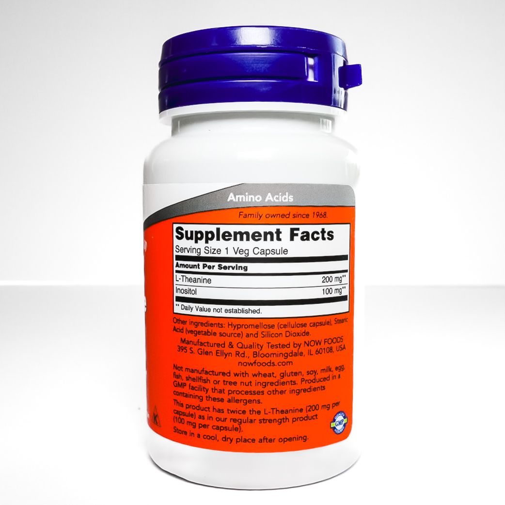 Now Foods Double Strength L-Theanine