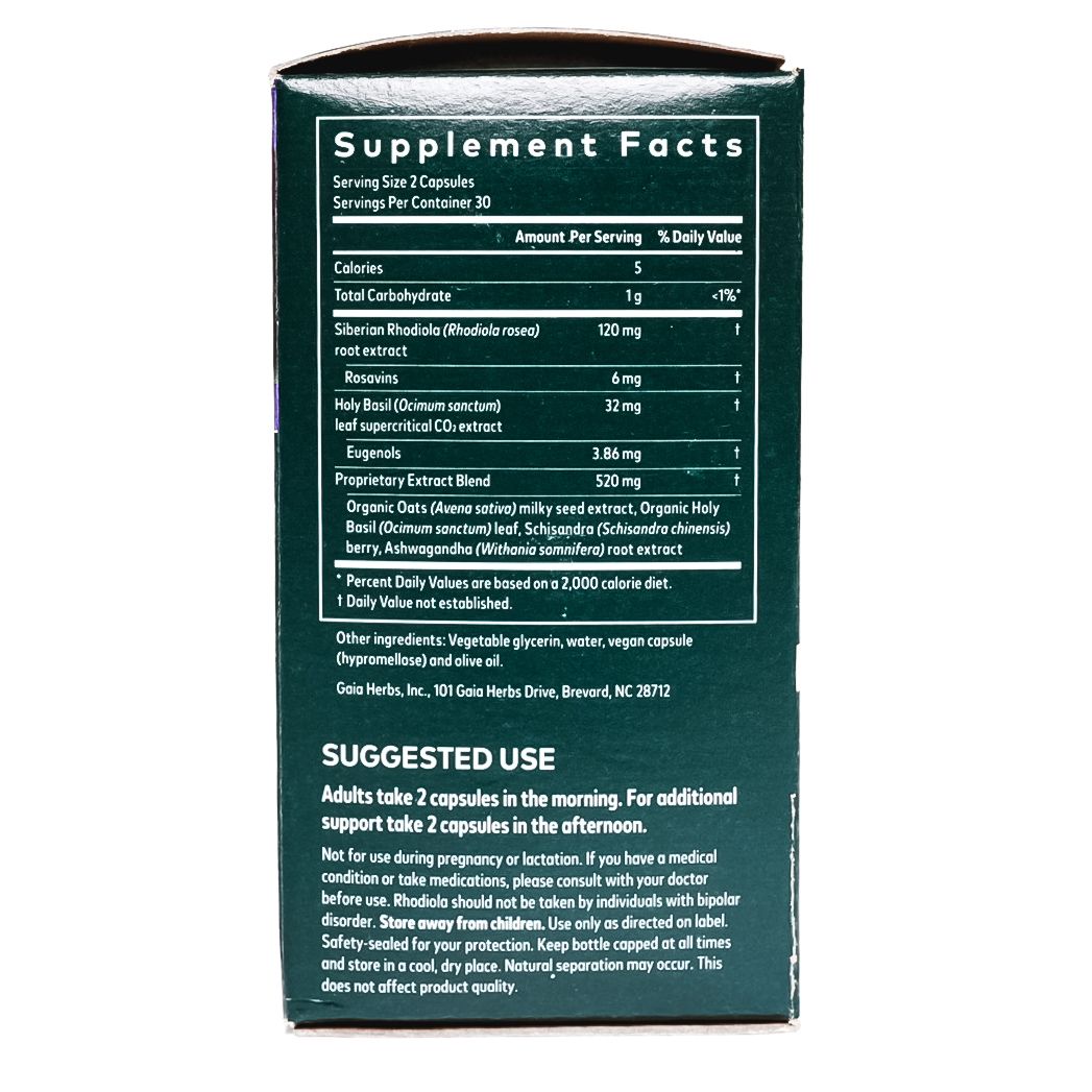 Gaia Herbs Adrenal Health Daily Support