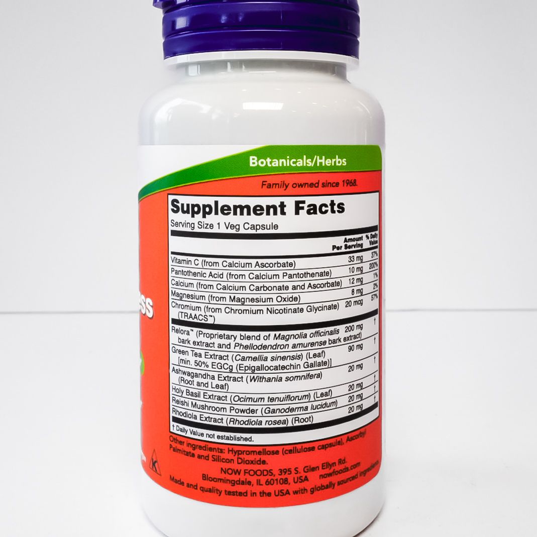 Now Foods Adrenal Stress Support Veg Capsules