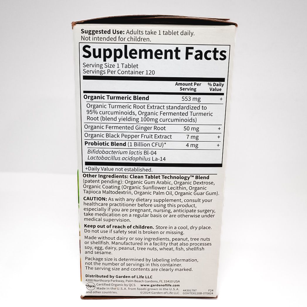 Garden Of Life Extra Strength Turmeric
