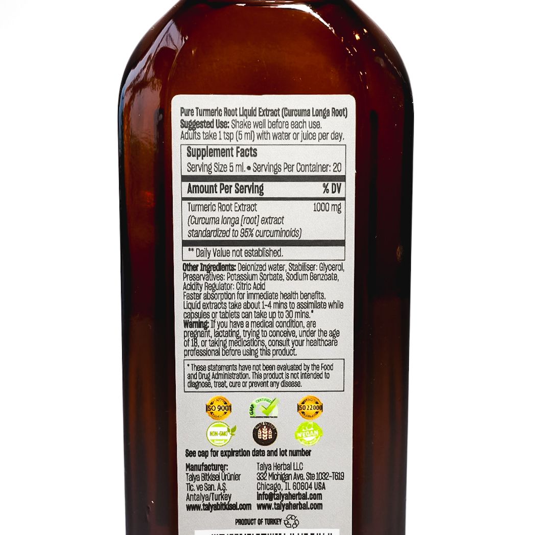 Talya Turmeric Curcumin