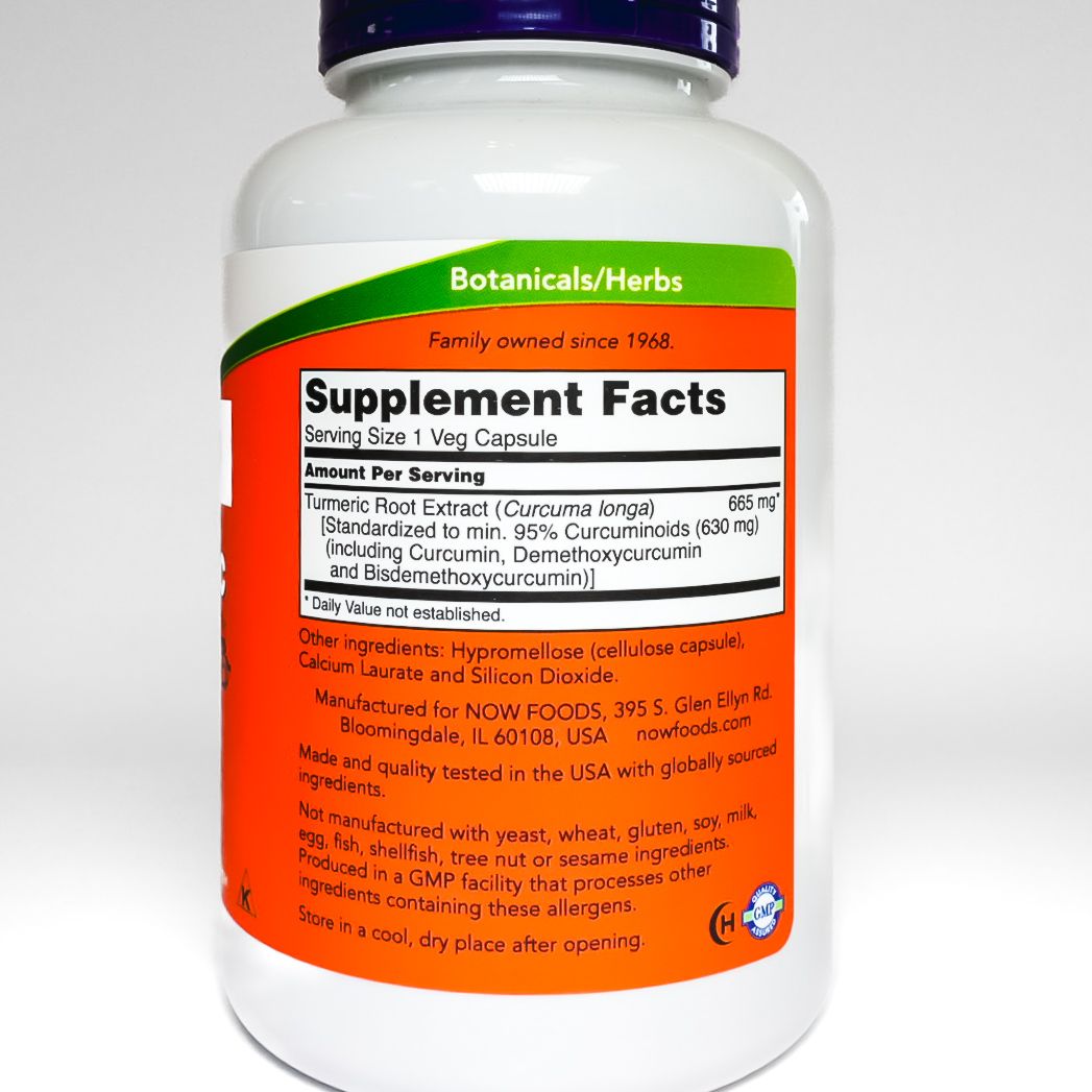 Turmeric Curcumin Herbal Supplement