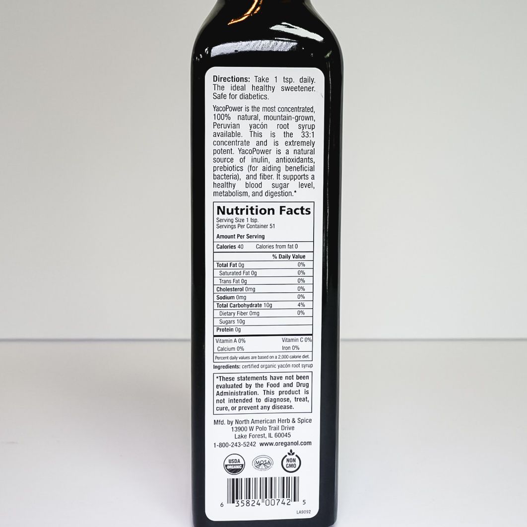 Yacon Syrup