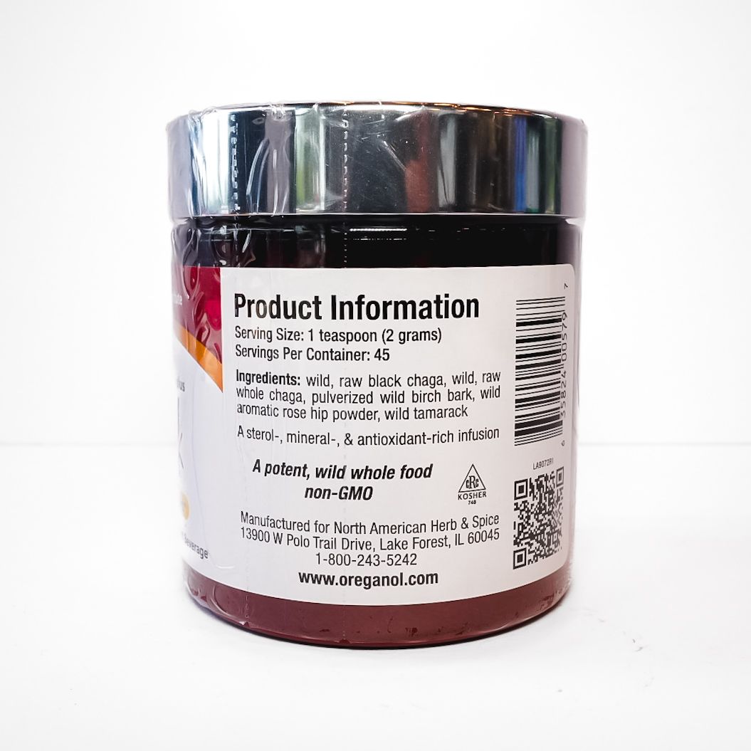 North American herbs and spice Chaga Black powder