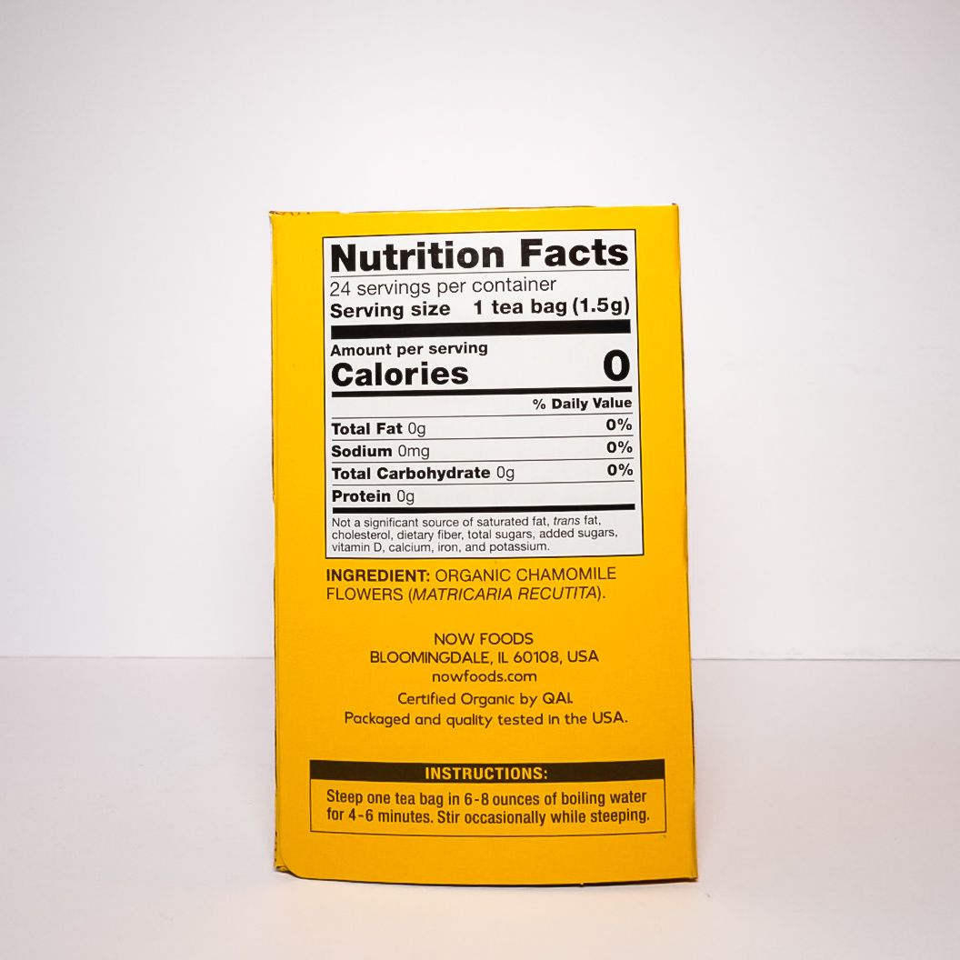 Organic Chamomile Tea Bags