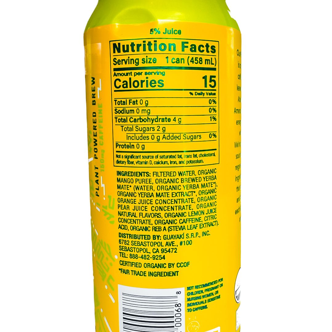 Yerba Mate Bravo Mango