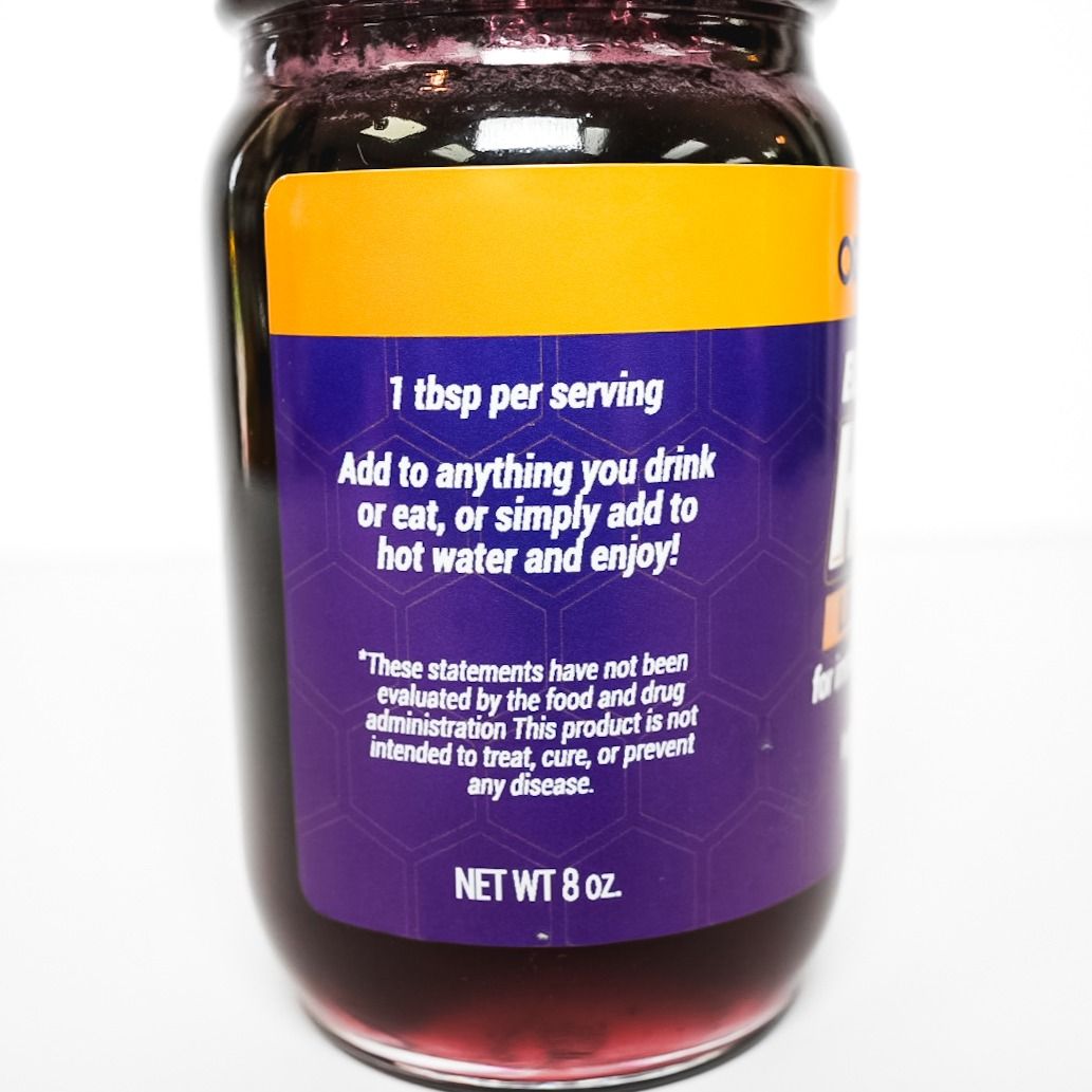 Organic Rootz Elderberry Honey
