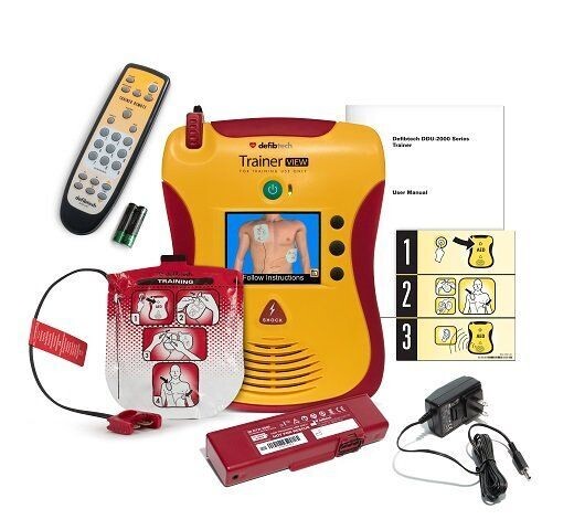 Defibtech Lifeline VIEW AED Trainer Package