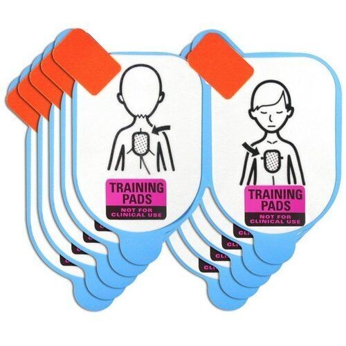 PEDIATRIC Defibrillator Training Pads 5 Pack - Lifeline SEMI / AUTO Models