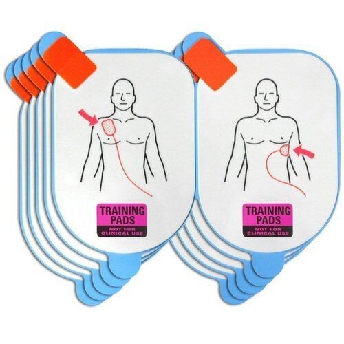 ADULT Defibrillator AED Training Pads 5 Pack - Lifeline SEMI / AUTO Models