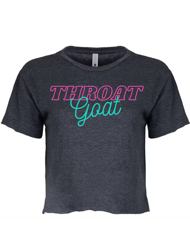 Throat Goat Relaxed Crop Top