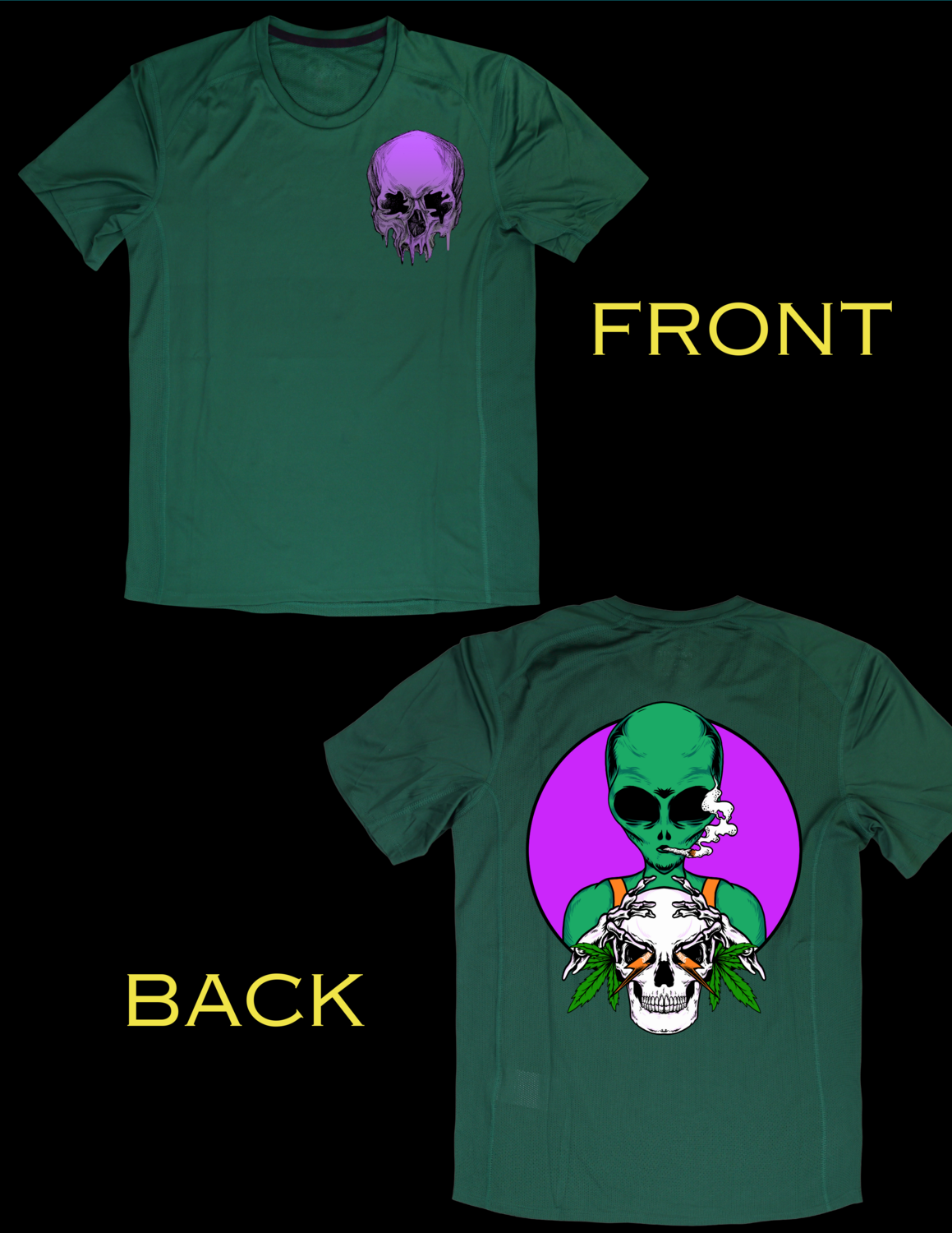 ALIEN SMOKE Graphic T-Shirt