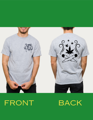 Happy 420 Marijuana Graphic T-Shirt