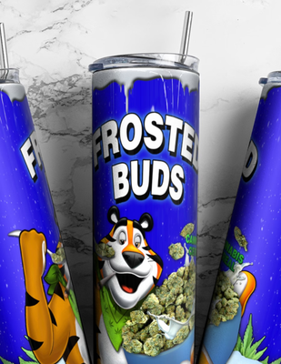 Frosted Buds Tumbler