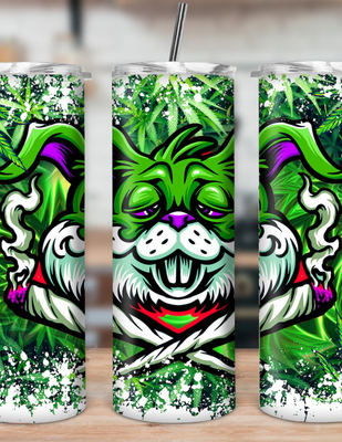 Baked Bunny Marijuana Tumbler