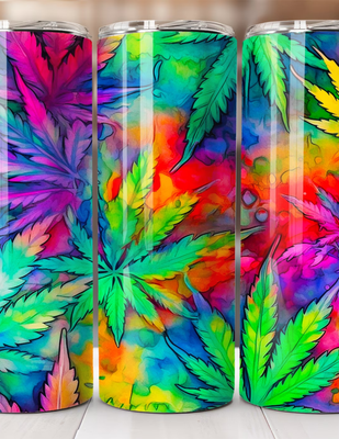 Trippin Marijuana Tumbler