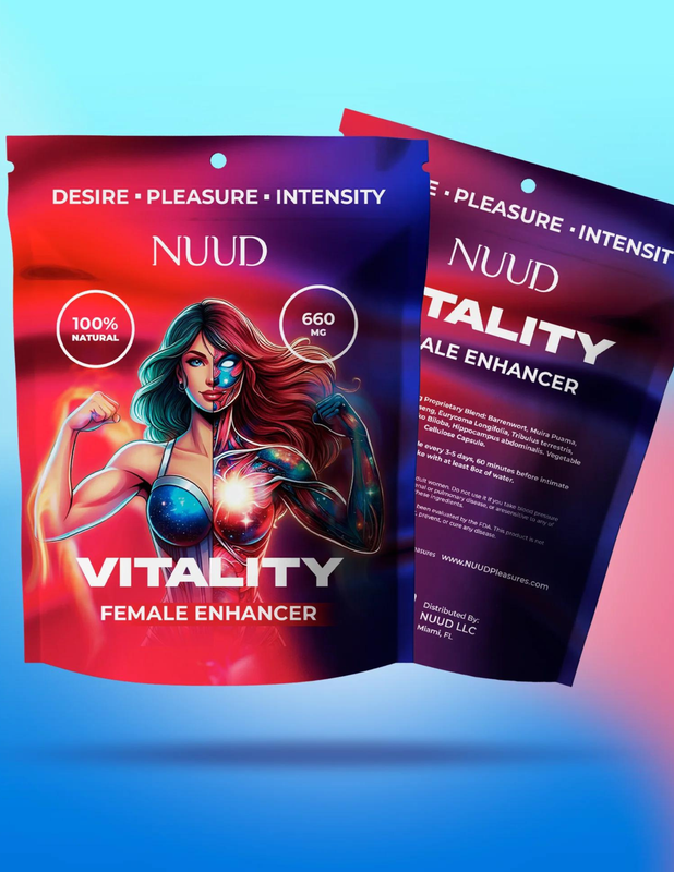 Nuud Vitality Aphrodisiac Capsule - Female Enhancer