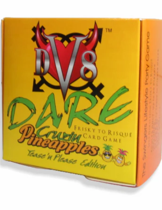DV8 Dare™ Cruzin Pineapples Tease and Please Edition Frisky to Risque Adult Card Game