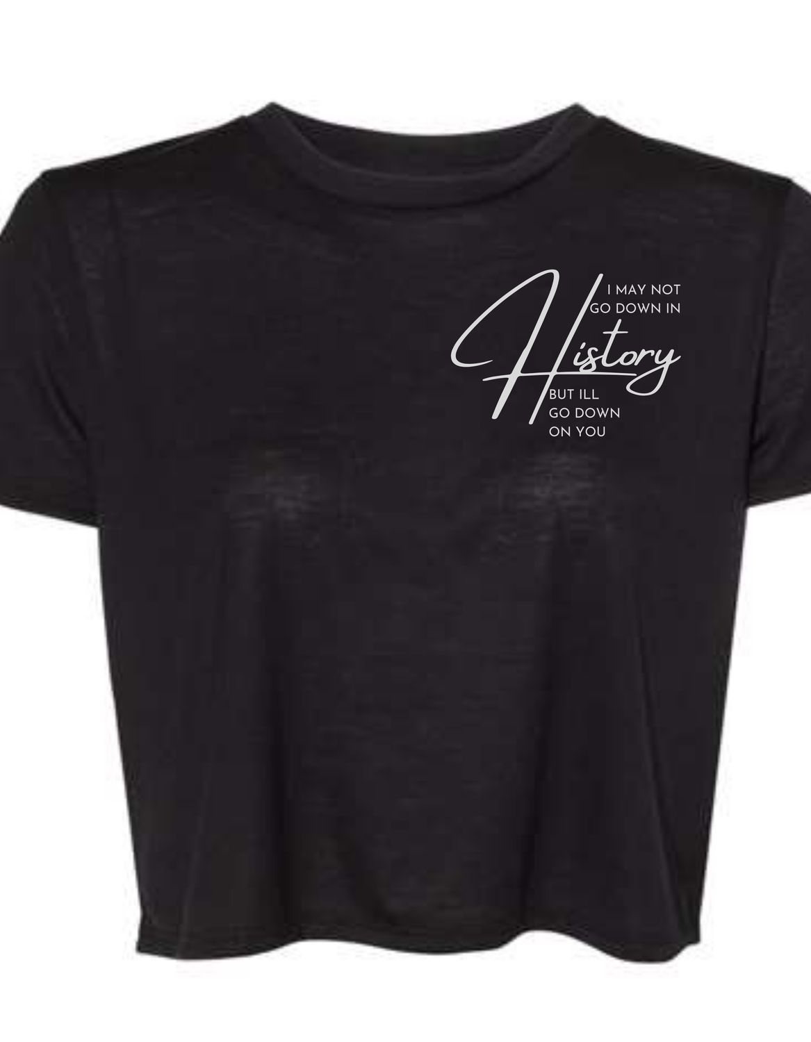 History Relaxed Crop Top