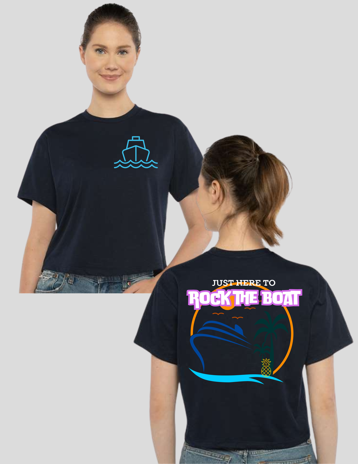 Rock The Boat Crop Top