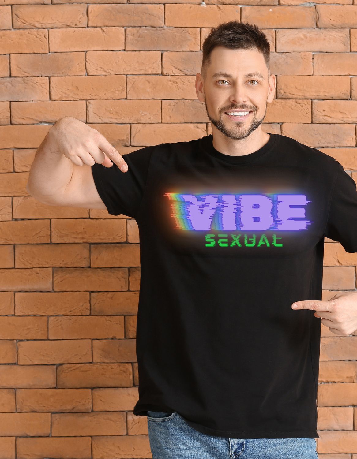 Vibe Sexual Pride Unisex T-Shirt