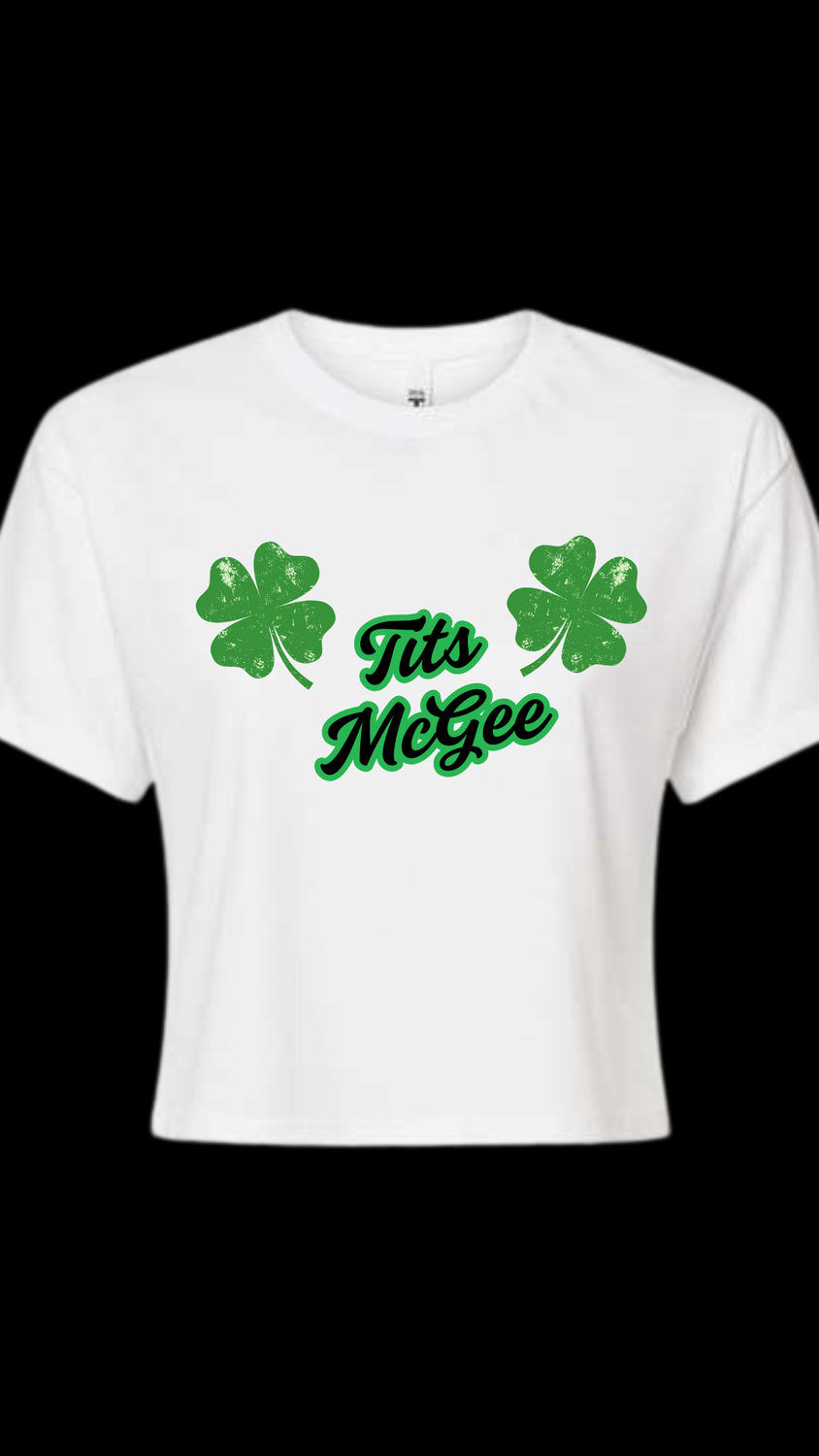 Tits McGee Crop Top
