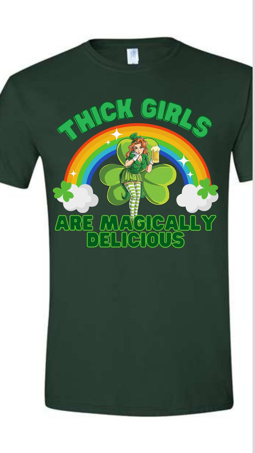 Thick Girls Are Magically Delicious Unisex T-Shirt