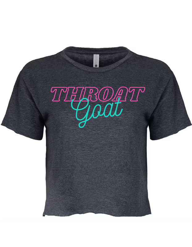 Throat Goat Relaxed Crop Top
