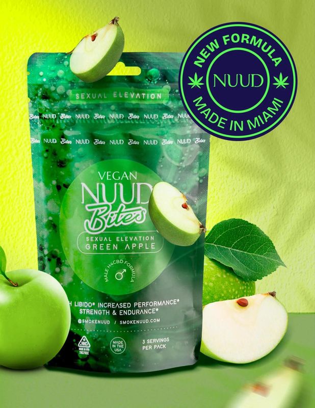 Nuud Bites Men's Edible Enhancers