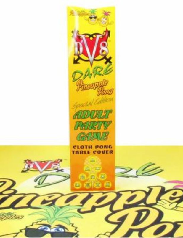DV8 Dare™ Pineapple Pong Cruzin' Pineapples Special Edition - The Playful Icebreaker Adult Party Game