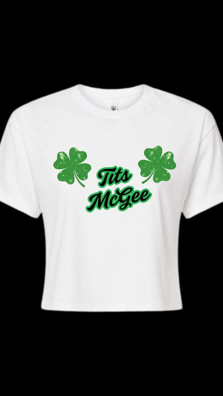 Tits McGee Crop Top
