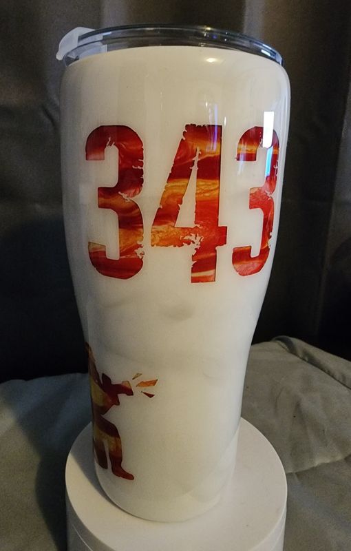 30 oz Fireman/Fire Rescue Tumbler