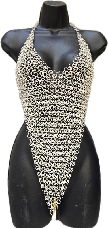 Heart Shaped Chainmail Top